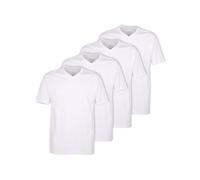 Ceceba T-Shirt 4er Pack Herren weiß, 5XL