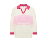 CECIL - 3/4-Arm Pullover mit Polokragen light blush rose - Gr. - XL