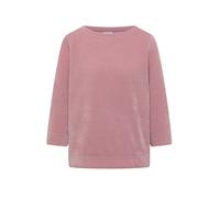 Cecil - 3/4-Arm Shirt aus Cord mit Boat Neck velvet rose - Gr. - L