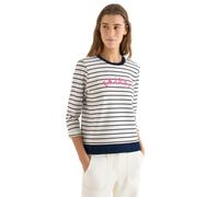 Cecil 3/4-Arm Sweatshirt mit Streifenmuster
