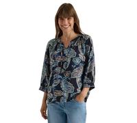 3/4-Arm Tunika mit Split Neck und Print