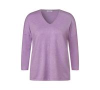 Cecil - 3/4 Feinstrick Pullover lila - Gr. - XS