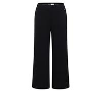 Jerseyhose CECIL, Damen, Gr. XS, Länge 24, schwarz, Stoff, 95% Viskose, 5% Elasthan, unifarben, loose fit 3/4-Länge, Hosen Jerseyhose, High Waist (86332063-XS) schwarz