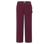 CECIL - 7/8 High Waist Wide Leg Hose im Loose Fit sweet grape red - Gr. - 7