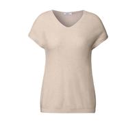 Cecil - Ärmelloser Strukturpullover beige - Gr. - S