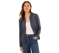 Cecil Ajour Knit T-Shirt Jacket Volcanic Grey S