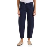 Stoffhose CECIL, Damen, Gr. 28, Länge 28, blau (urban dunkelblau), Web, 98% Baumwolle, 2% Elasthan, unifarben, comfort fit knöchelfrei, Hosen Stoffhose, Middle Waist (47496526-28) urban dunkelblau