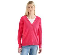 Cecil Damen Basic Cardigan mit V-Neck und Knöpfen in Rot, Gr: XXL