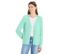 Cecil Damen Basic Cardigan mit V-Neck und Knöpfen in Grün, Gr: XL