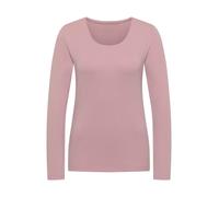 CECIL - Basic Langarm Shirt mit Rundhals velvet rose - Gr. - L
