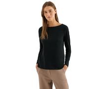 Cecil Basic Langarmshirt Ink Green XS