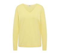 Cecil Damen Basic-Pullover Gelb Größe XL