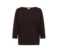 CECIL - Basic-Shirt mit 3/4-Arm braun - Gr. - XXL
