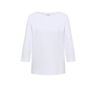 CECIL - Basic-Shirt mit 3/4-Arm weiß - Gr. - S