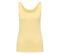 CECIL - Basic Top aus reiner Baumwolle buttermilk yellow - Gr. - XXL