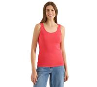 Cecil Basic Top aus Reiner Baumwolle Coral M