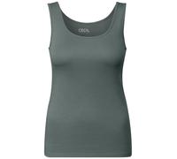 Cecil - Basic Top grün - Gr. - XS