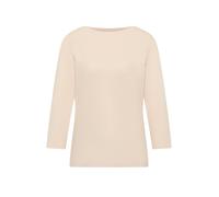 CECIL - Basic U-Boot Shirt pearl beige - Gr. - XL