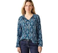 CECIL Bedruckte Bluse B345128 Damen Deep Charcoal Grey S (EU)