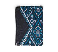 CECIL Damen B572584 Bedruckter Loop Schal, Dynamic Aqua Blue, A