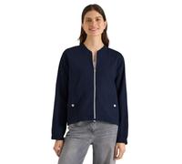 Cecil Blouson in Seersuckerqualität mit Zipper