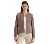 Blouson CECIL, Damen, Gr. L (42), urban taupe, Web, 75% Baumwolle, 25% Modal, unifarben, comfort fit normal, Rundhals, elastischer Bund, Jacken Blouson (51776123-L) urban taupe