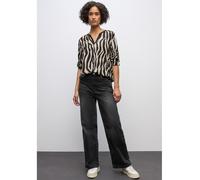 Street One - Tunika mit Tape-Details deep roast brown - Gr. - 40