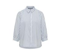 CECIL - Bluse in Seersucker Qualität sporty denim blue - Gr. - S