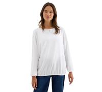 Cecil Bluse in Unifarbe White M