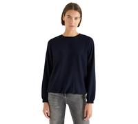 Cecil Bluse mit Smock-Ausschnitt universal Blue S