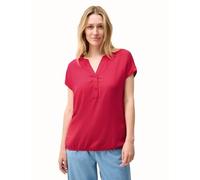 CECIL Damen B345818 Blusenshirt in Unifarbe, Glazed Apple Red, M