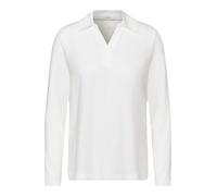 Cecil - Blusenshirt mit Materialmix weiß - Gr. - L