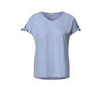 Cecil - Blusenshirt mit Struktur blau - Gr. - XL