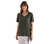 Cecil Blusenshirt mit V-Neck und Knoten