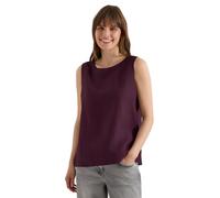 Cecil Blusentop aus Leinen mit Knopfdetails