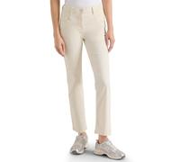 Comfort-fit-Jeans CECIL, Damen, Gr. 30, Länge 30, pearl beige, Jeans, 78% Baumwolle, 21% Polyester, 1% Elasthan, unifarben, lang, Jeans, High Waist (55264937-30) pearl beige