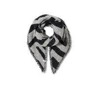 Cecil - Bouclé Dreieckstuch schwarz