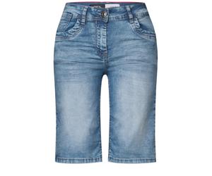 Cecil - Casual Fit Jeansshorts blau - Gr. - 27