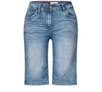 Cecil - Casual Fit Jeansshorts blau - Gr. - 33