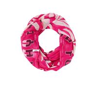 Cecil Damen Loop-Schal mit Mustermix in Pink, Gr: One size