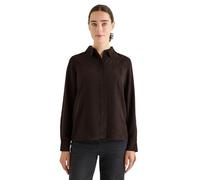 Cecil Damen Colored Lyocell Hemdbluse in Braun, Gr: XL