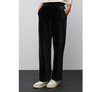 Cordhose STREET ONE, Damen, Gr. 36, Länge 30, schwarz, Cord, Obermaterial: 60% Baumwolle, 38% Polyester, 2% Elasthan. Futter: 100% Polyester, casual, lang, Hosen, mit Stretch und seitliche Taschen (95