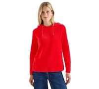 Cecil Damen Cordshirt mit Kapuze in Rot, Gr: S