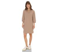 Cordkleid CECIL, Damen, Gr. XL (44), N-Gr, natural taupe, Cord, Obermaterial: 100% Baumwolle, unifarben, casual, knieumspielend, 3/4-Ärmel mit Knopf,Ärmel mit Ärmelschlitz, Kleider, aus reiner Baumwol