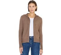 Cecil Damen Cardigan Cosy mit Hoodie Braun Größe XXL