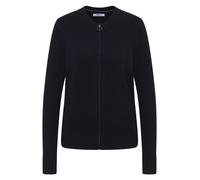Cardigan CECIL, Damen, Gr. XL (44), urban dunkelblau, Strick, Obermaterial: 37% Baumwolle, 34% Polyacryl, 26% Polyester, 3% Elasthan, unifarben, regular fit normal, Rundhals, Rippbündchen, Strickjacke