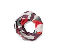 Cecil Cosy Loopschal mit Print eggplant red A