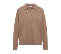 CECIL - Cosy Polo 17796_creamy_mocha_m - Gr. - M