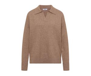 CECIL - Cosy Polo 17796_creamy_mocha_m - Gr. - M