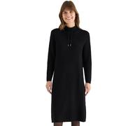 Cecil Damen Cosy Rippstruktur Kleid in Schwarz, Gr: M